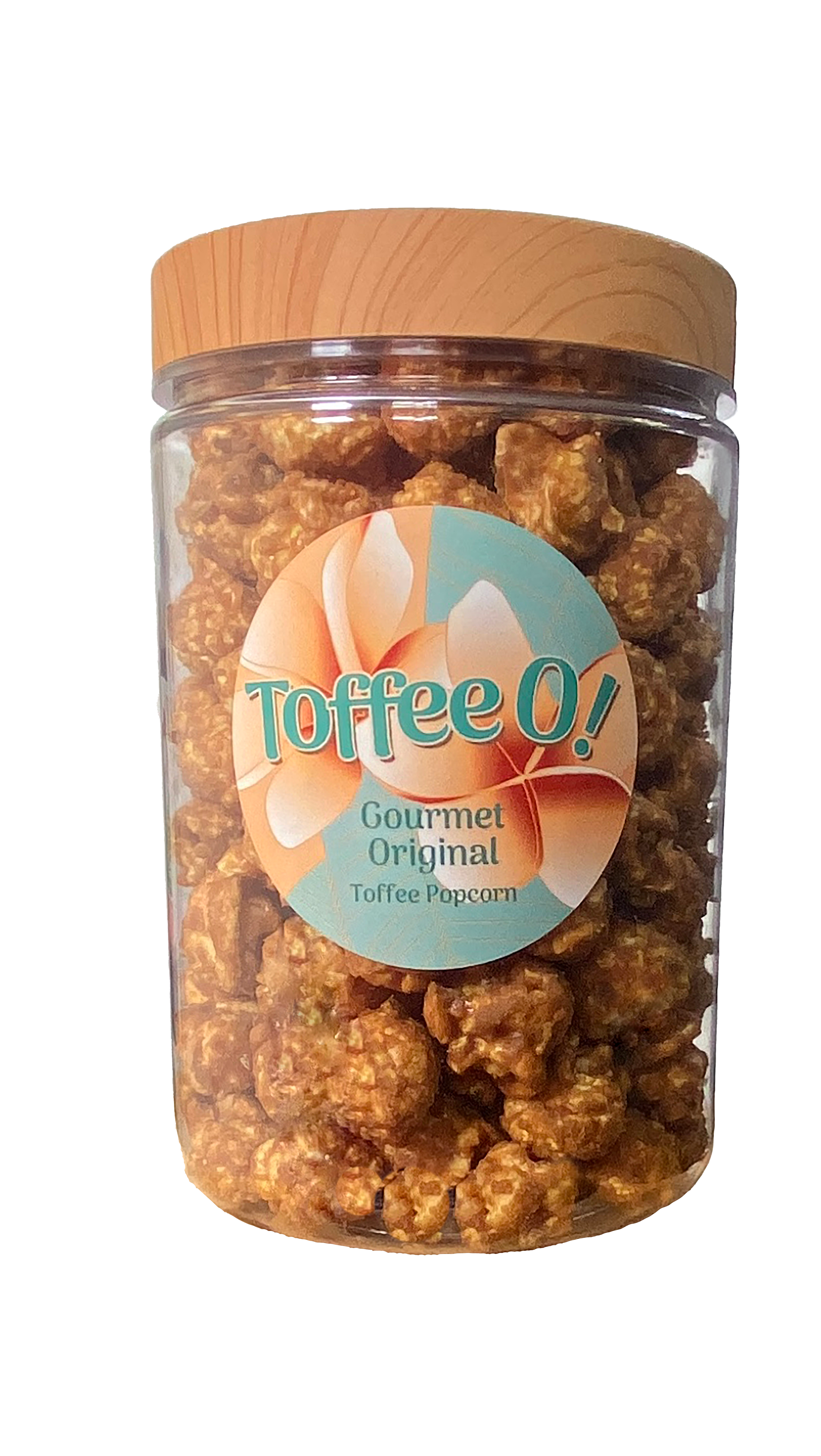 Org Toffee Popcorn Jar New Branding 2023 - Momi Bowles